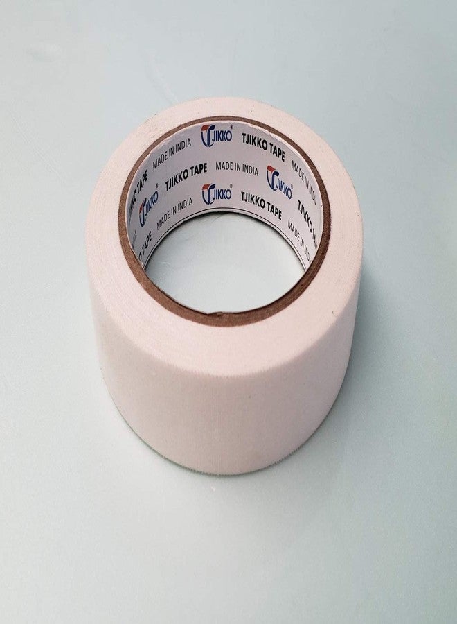 TJIKKO Cotton Tape/Cloth Tape Single Sided 24 mm width 20 meter length White (Pack of 1) - Image 1